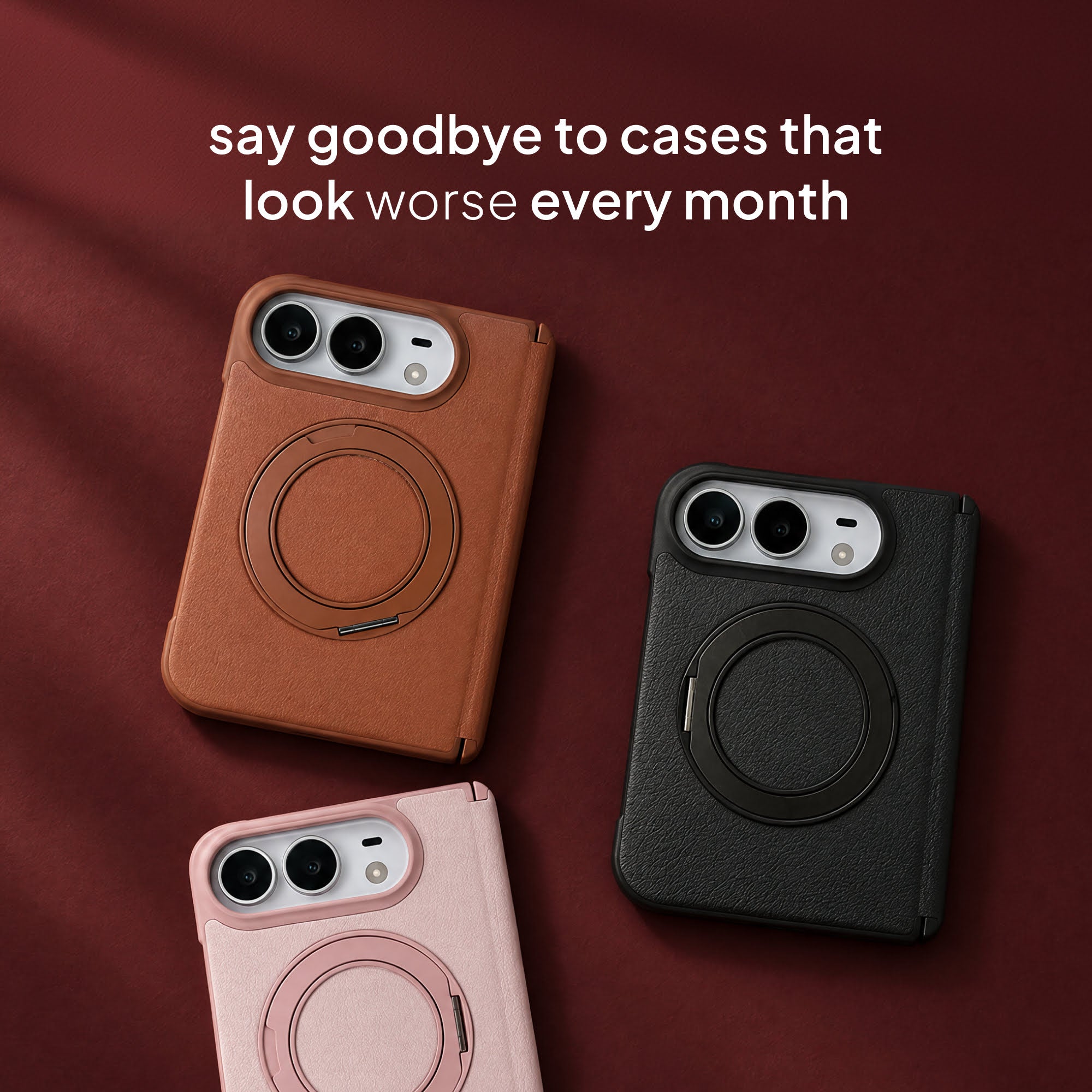 Magsafe iPhone Duo Leather Case