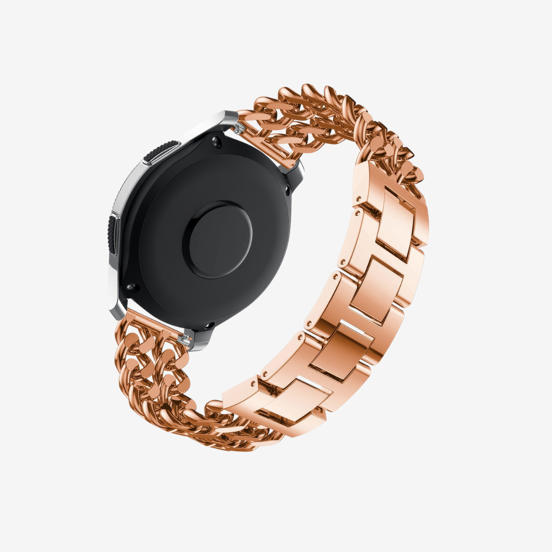 Stainless Steel Chain Link Strap for Samsung Watch