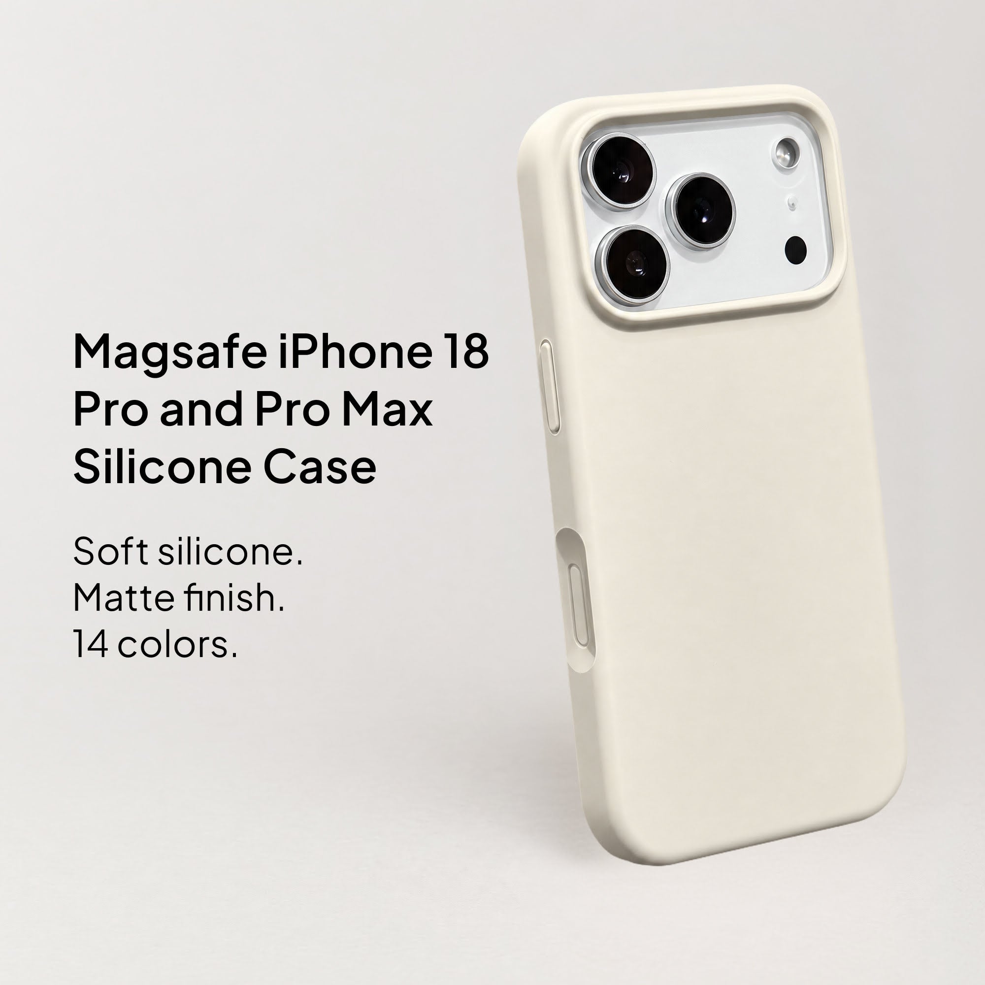 Magsafe iPhone 18 Pro and Pro Max Silicone Case