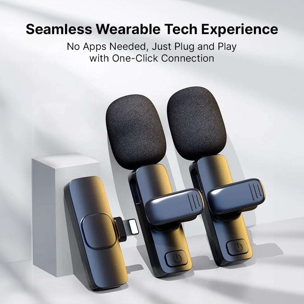 PocketPro Mini Wireless Mic for Creators – BlueBolt Chargers