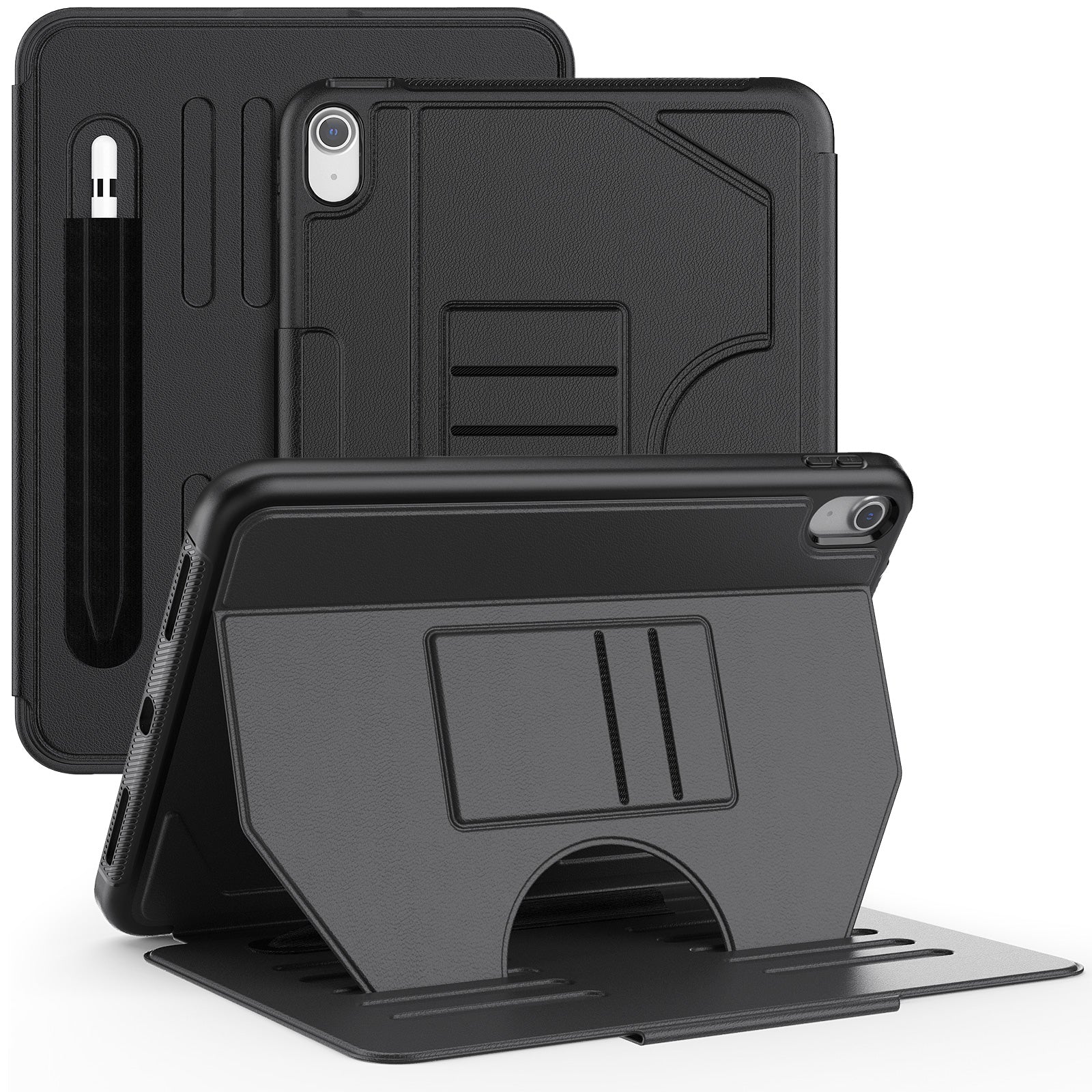 AirFlow Pro iPad Case with Adjustable Kickstand & Pencil Holder