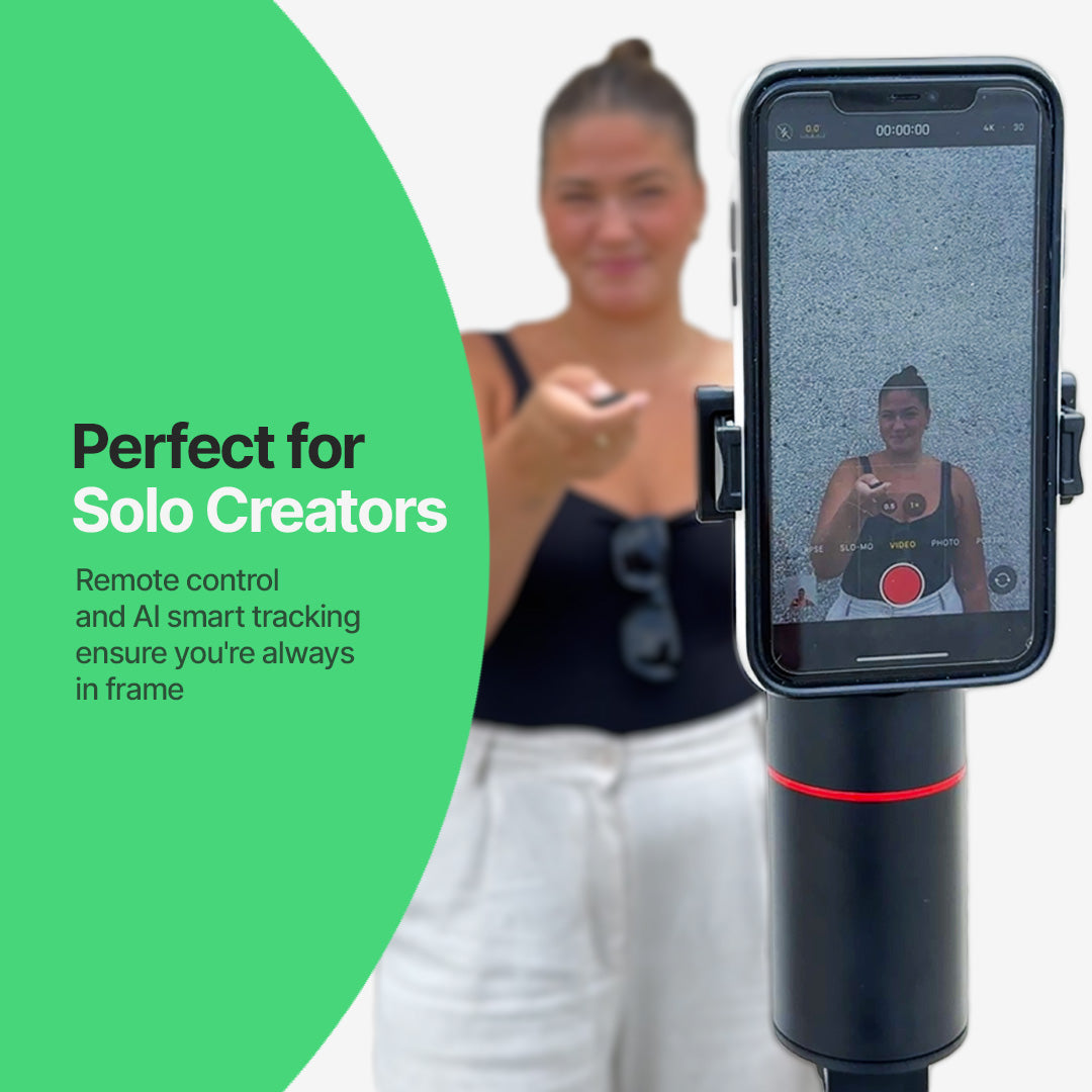 Automated Distance Stick AutoFocus 360 Smart Tracking Camera Stick