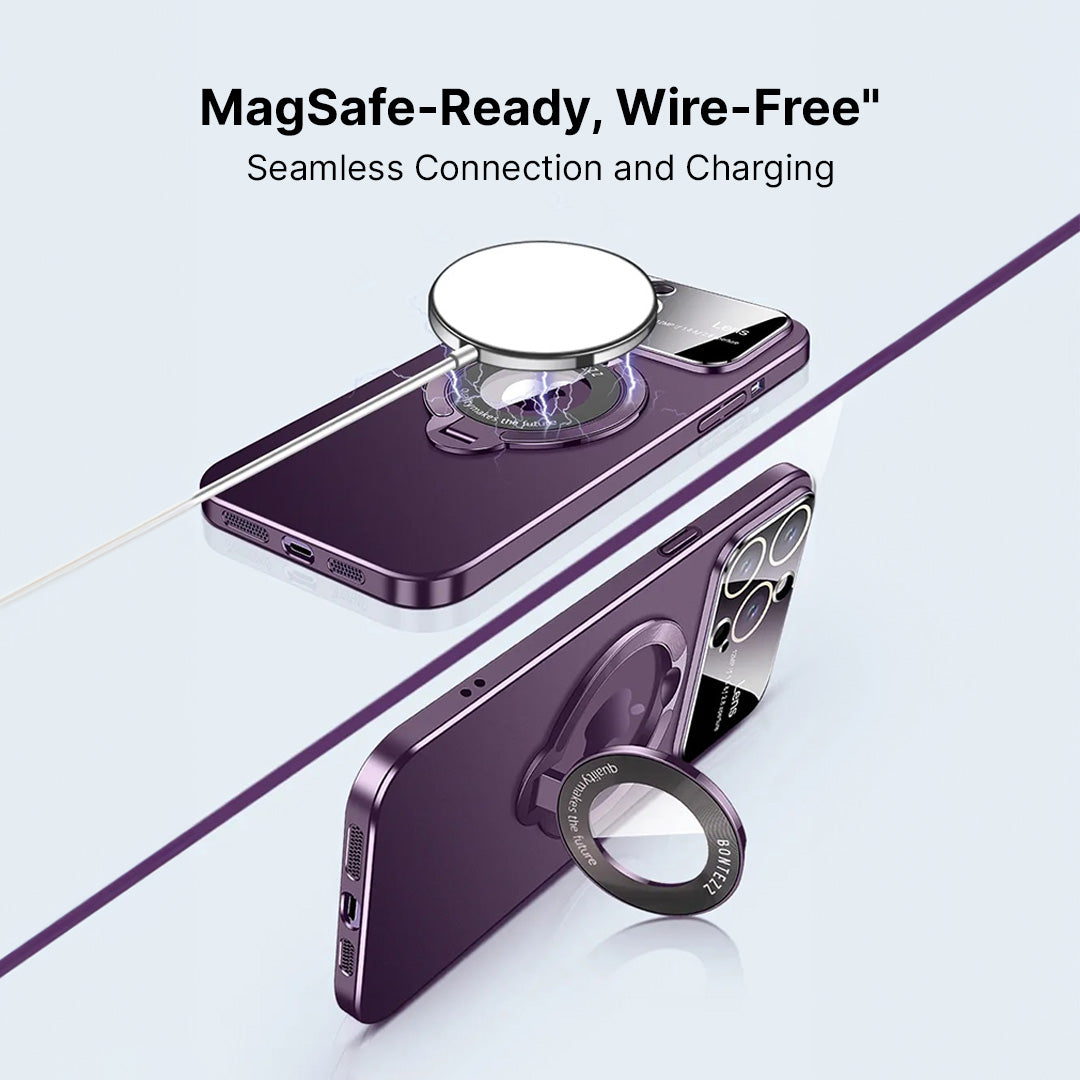 Kickstand Grip Matte iPhone Case