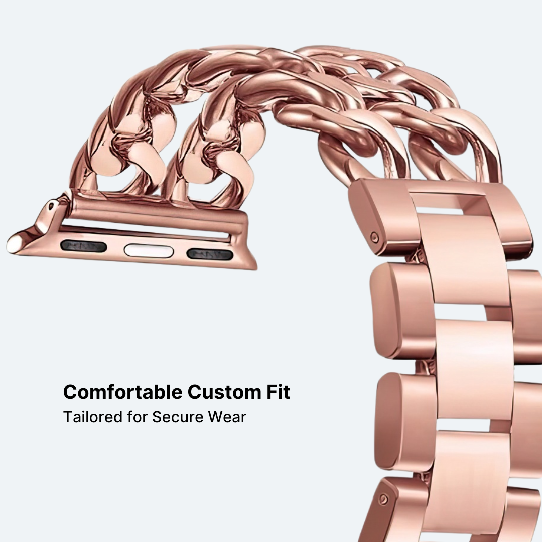 Duo Link Metal Apple Watch Band