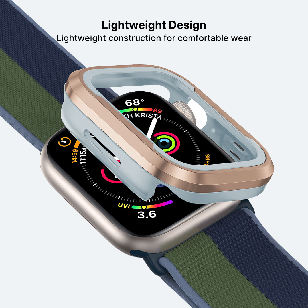 Scratch Protective Metal Case for Apple Watch