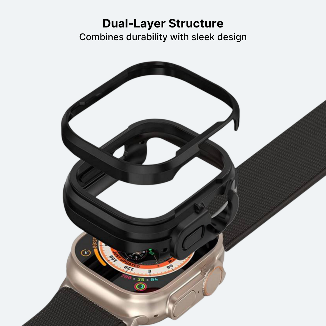 Scratch Protective Metal Case for Apple Watch