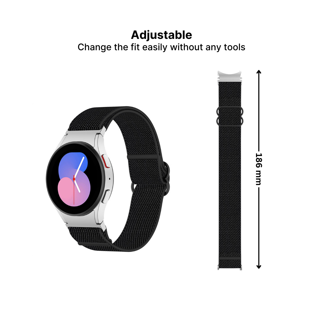 Samsung Galaxy Watch Nylon Strap - Lightweight & Adjustable