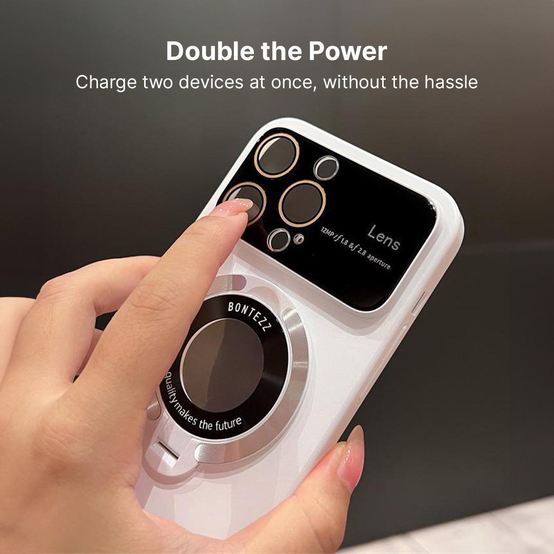 Kickstand Grip Matte iPhone Case