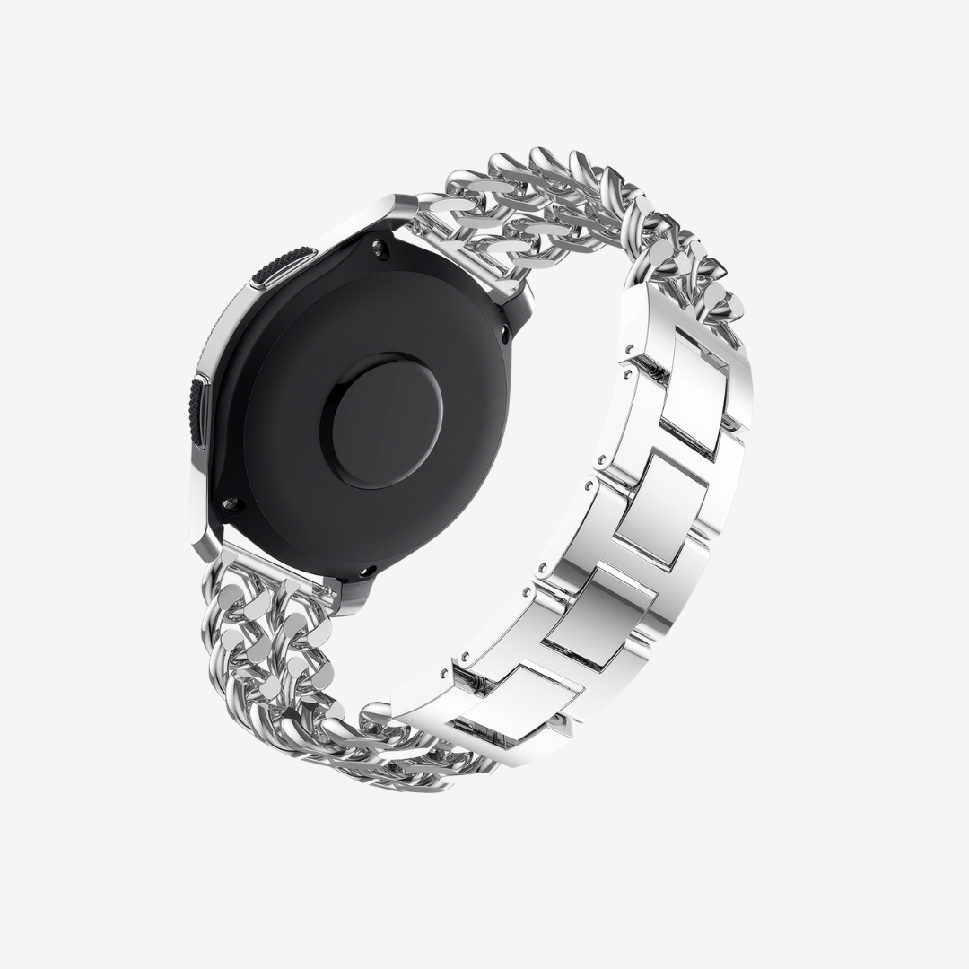 Stainless Steel Chain Link Strap for Samsung Watch