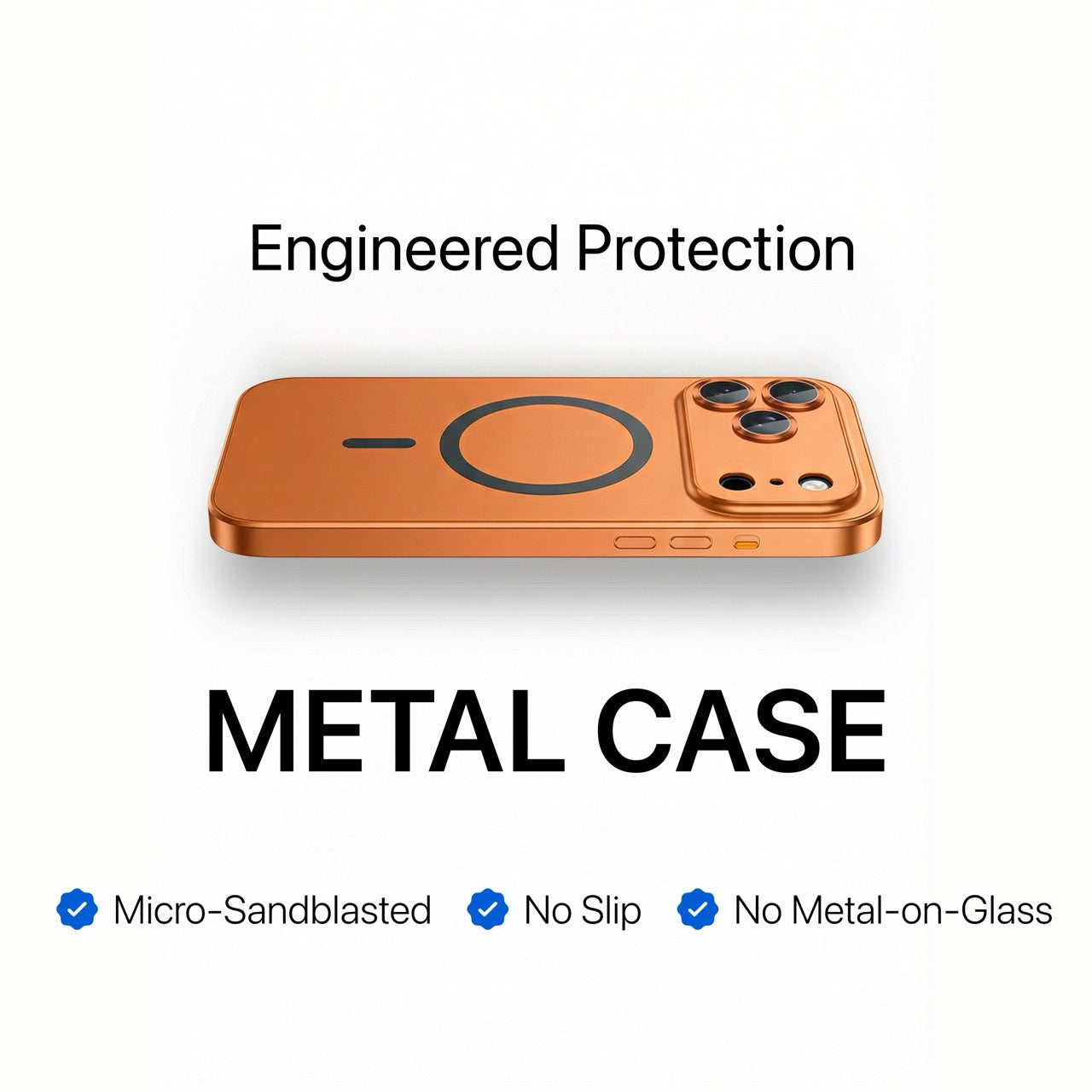 iPhone Metal Case with Camera Guard