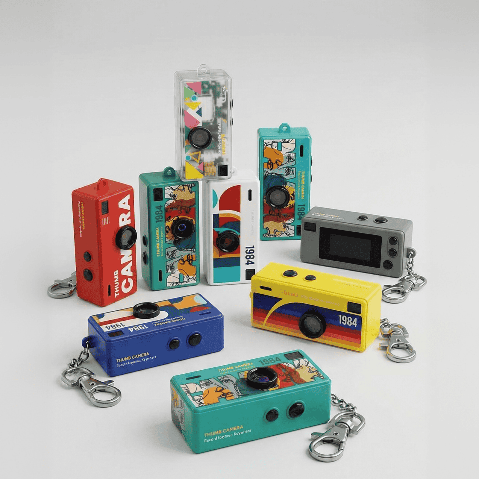 PocketPik Retro Keychain Camera