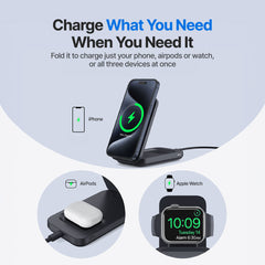 MagFlo 3 in 1 Wireless Charging Station Qi2