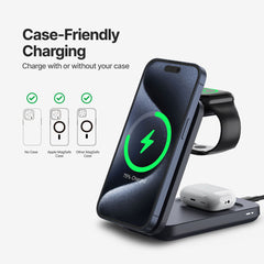 MagFlo 3 in 1 Wireless Charging Station Qi2