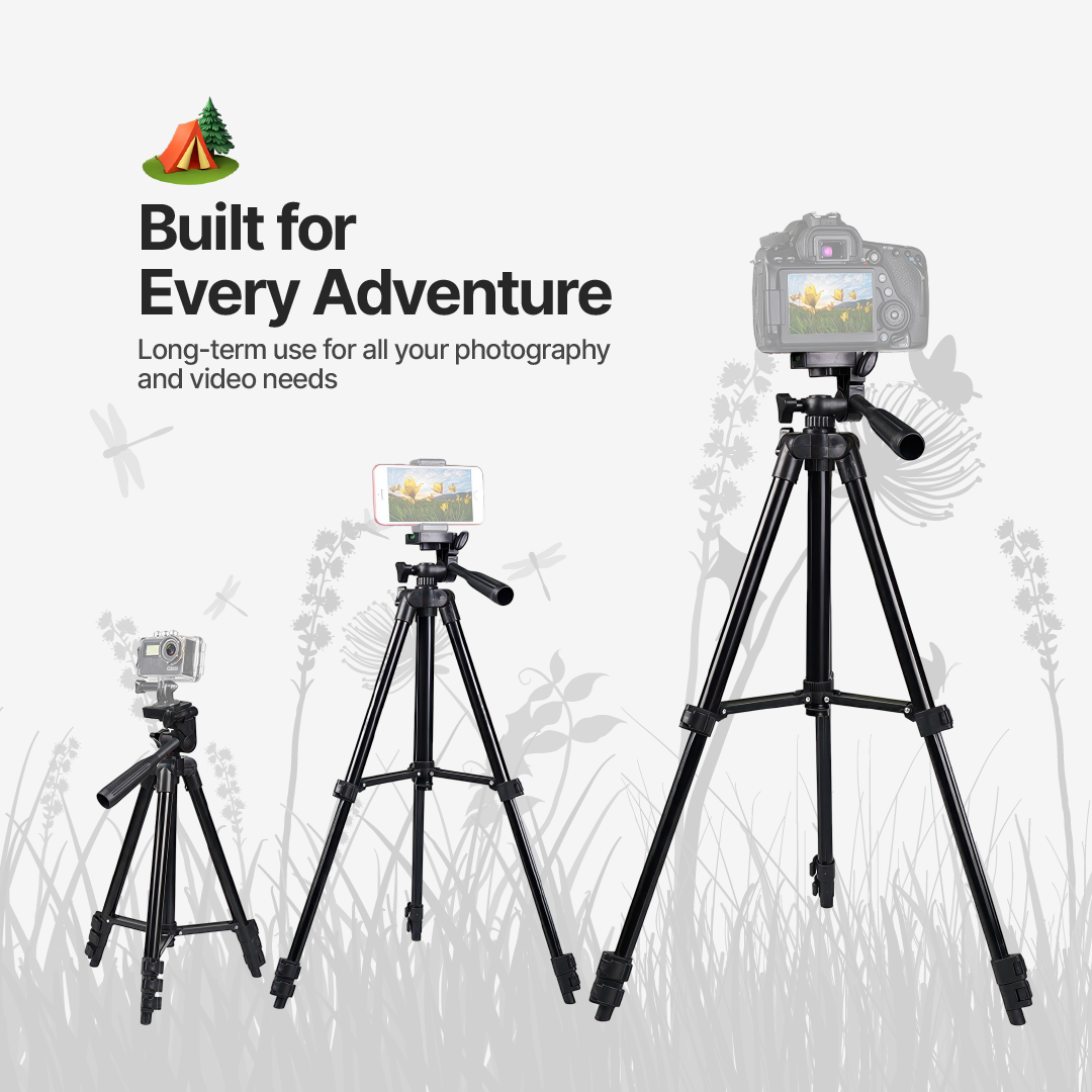 QuickSnap Camera and Smartphone Tripod