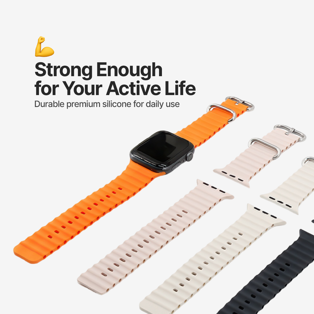 Silicone Travel Apple Watch Band