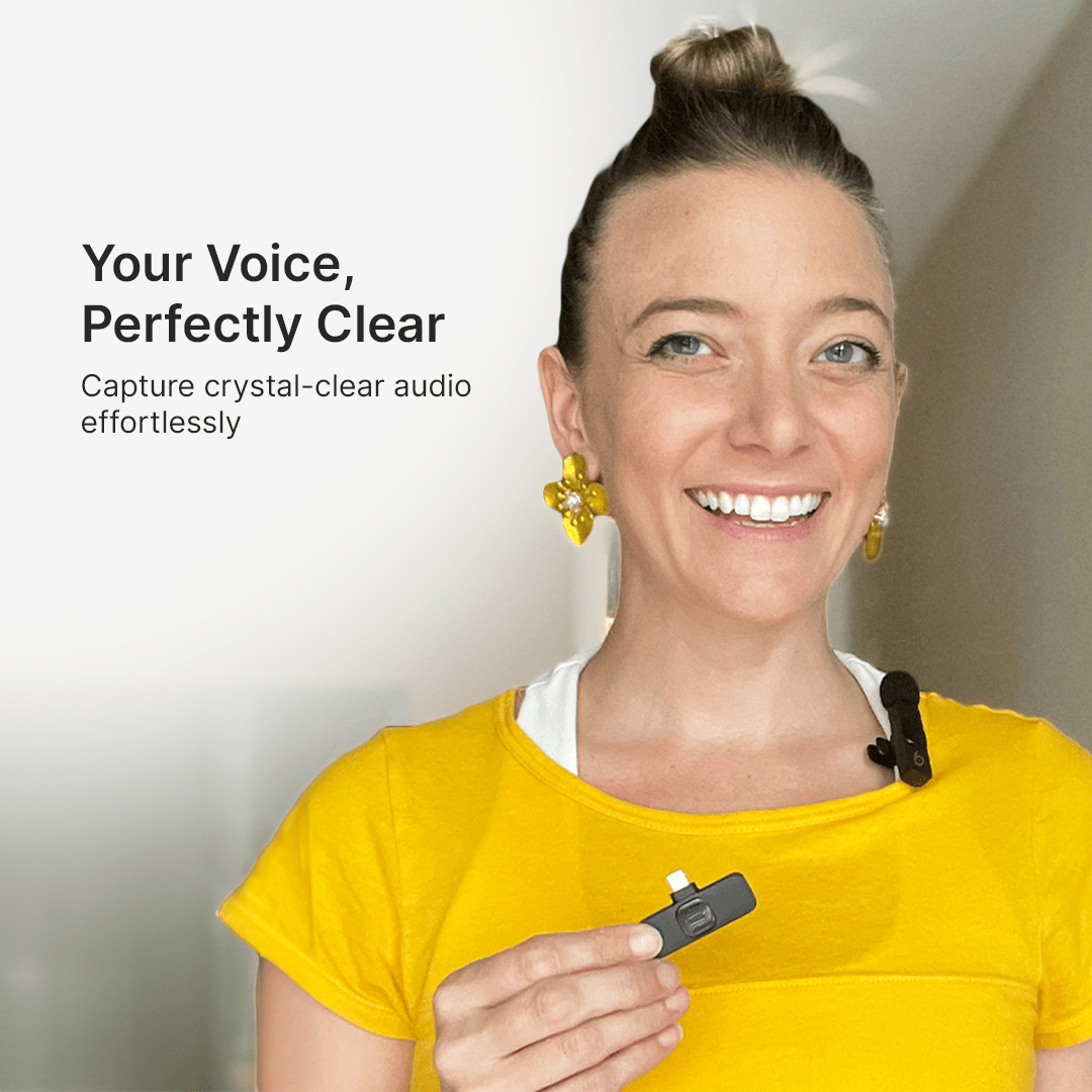 PocketPro Mini Wireless Mic for Creators