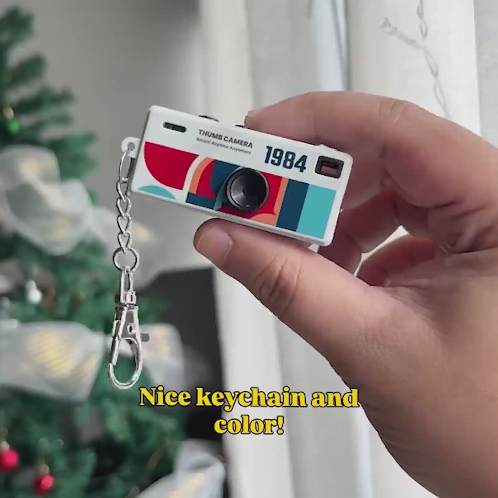 PocketPik Retro Keychain Camera
