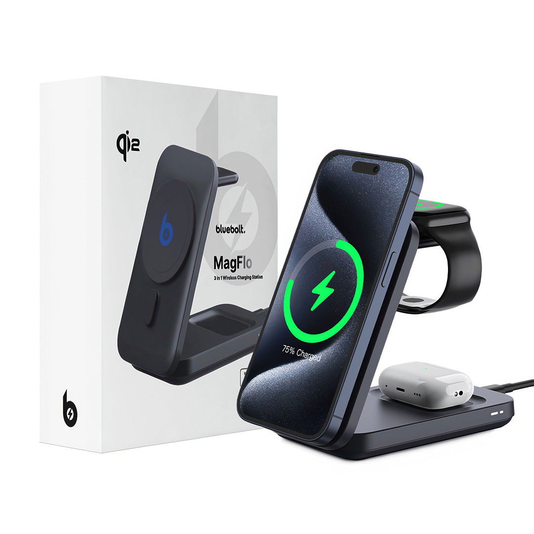 MagFlo 3 in 1 Wireless Charging Station Qi2