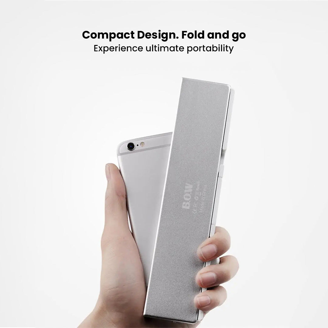 UltraFold Mini Ergonomic Wireless Keyboard with Bluetooth